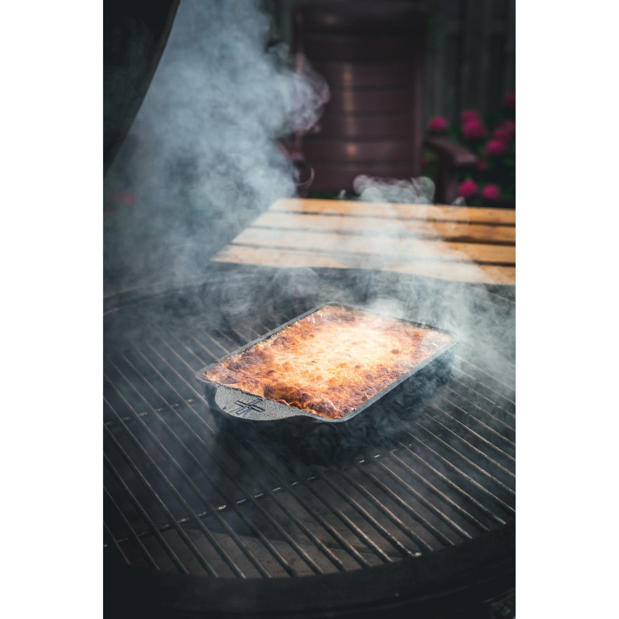 Le plat de cuisson du moulin à vent (noir)