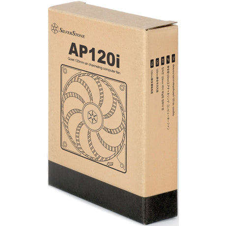 Ventilateur de boîtier Silverstone Air Penetrator 120i (noir, 120 x 120 x 25 mm)