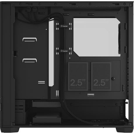 Boîtier tour midi pop air Fractal design (noir | 2x USB-A | verre trempé)