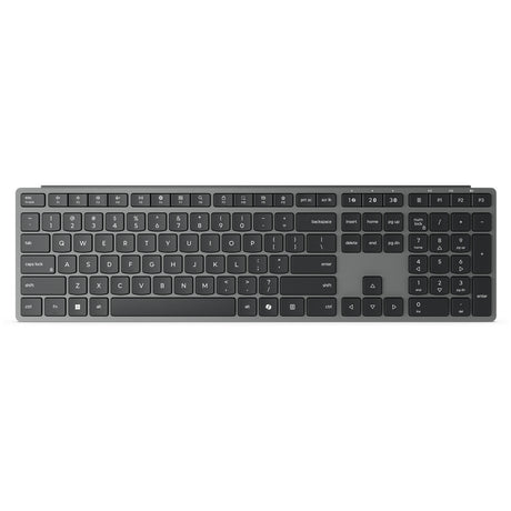 Lenovo 700 clavier sans fil multi-appareils moderne-ensemble de bureau euro103p (gris, 100%, 2.4 GHz, Bluetooth)