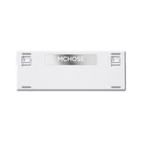 Mchose G98 Pro Orange Blue Snow Tiger Clavier de jeu mécanique RVB personnalisé tri-mode sans fil (bleu, disposition américaine (Qwerty), TTC Snow Tiger, RVB, échange à chaud, PBT double prise, sans fil | Bluetooth | USB-C)