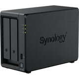Synology diskstation ds725+ nas (noir, 2x LAN, USB-A 3.2 (5 Gbit s))