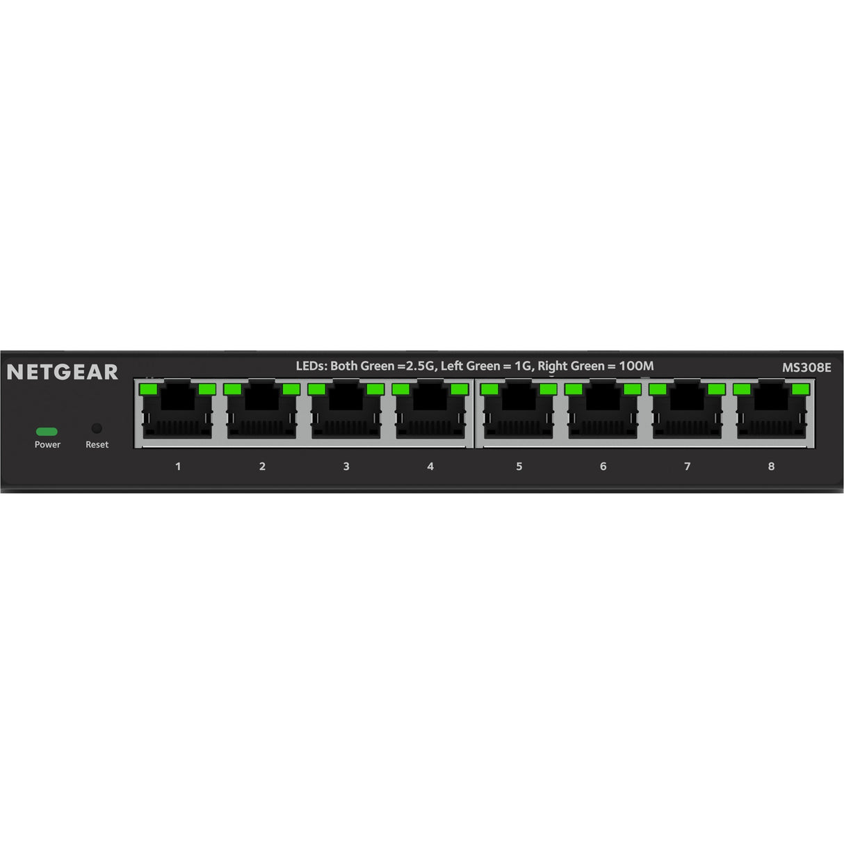 Commutateur Ethernet Plus multi-Gigbit 8 ports Netgear 2,5G (MS
