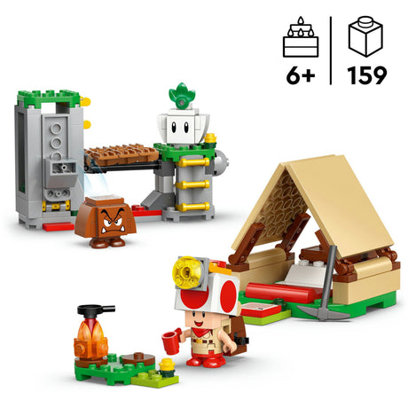 Lego Super Mario 72040 Le camping du patron du crapaud