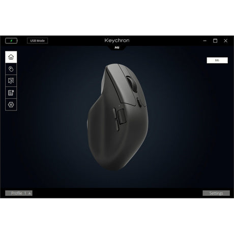 Souris sans fil Keychron M6-A3