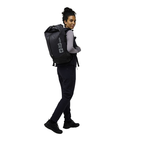 Jack wolfskin all-in pack 30 sac à dos (noir, 30 litres)
