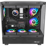 Thermaltake ct120 ex reverse argb sync pc cooling fan (3-fan pack) case fans (zwart, 3 stuks, 120 x 120 x 25 mm, pwm)