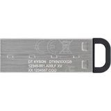 Clé USB Kingston data traveler kyson 64 go (argent, dtkn 64 go)