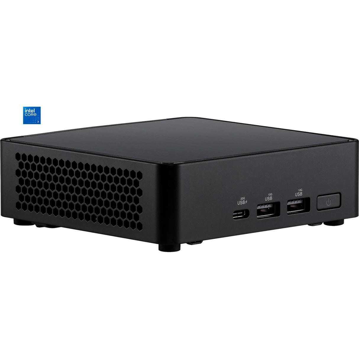Asus nuc 14 pro slim kit rnuc14rvki300002i barebone (noir | core 3 100u | graphiques intel)