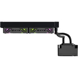 Xyz pc gear hydroview aio 240 refroidissement par eau (noir, argb, pwm)