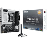 Carte mère Asus Prime B860M-A WiFi Socket 1851 (RAID, 2,5 Go-LAN, WiFi 6e, BT, Son, µATX)