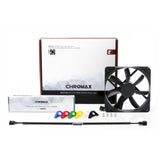 Noctua nf-s12a pwm chromax.black.swap case ventilateur (noir, 120 x 120 x 25 mm)