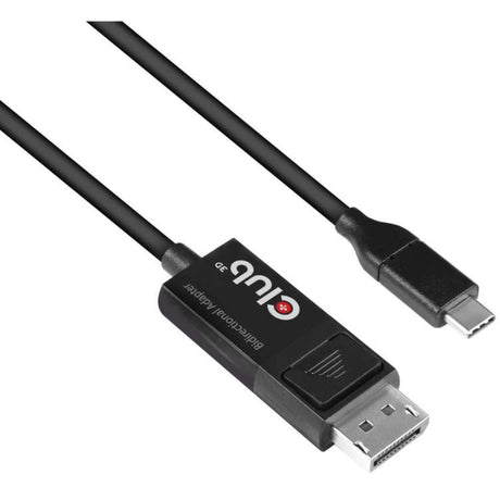 Adaptateur Club 3D USB-C > DisplayPort 1.4 (noir, 1,8 mètres)