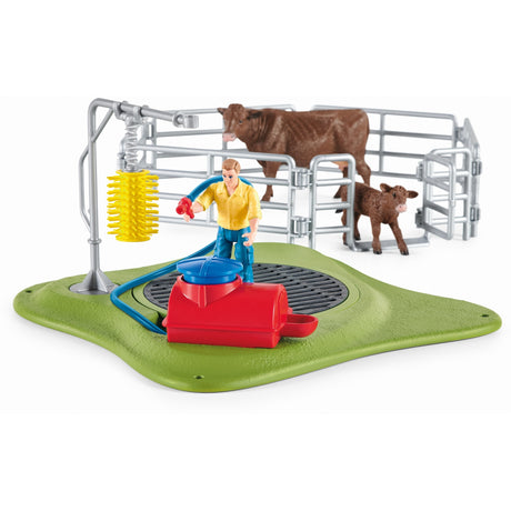 Schleich Farm World Cow Wasplaats 42529