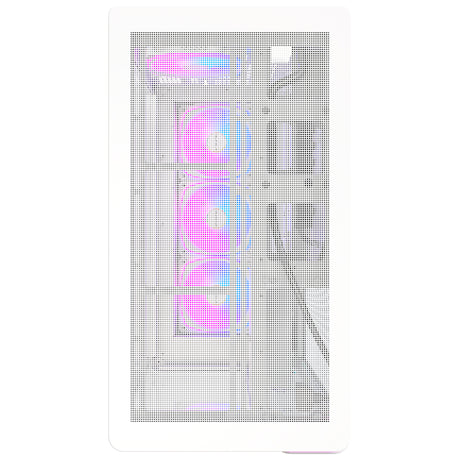 Boîtier tour midi Montech king 45 pro (blanc | 2x USB-A | 1x USB-C | RVB | fenêtre)