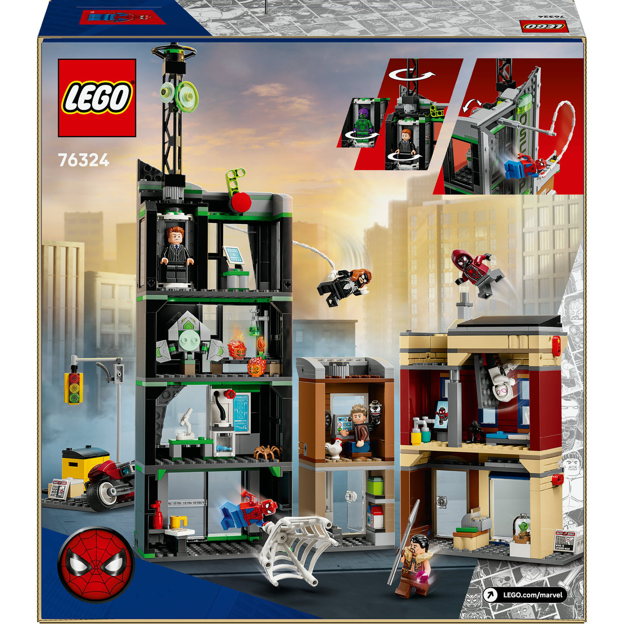 Lego® Marvel Spider-Man contre Oscorp - 76324