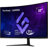 Moniteur de jeu incurvé Viewsonic vx3218c-2k 32 (noir, 2x HDMI, 1x port d'affichage, 180 Hz)