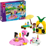 Lego classic 42658 pool party avec flamant rose et licorne