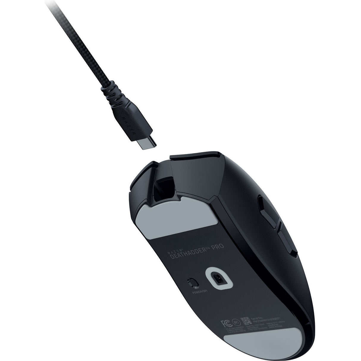 Souris de jeu Razer deathadder v4 pro (noire, jusqu'à 45 000 dpi, 8 000 Hz)