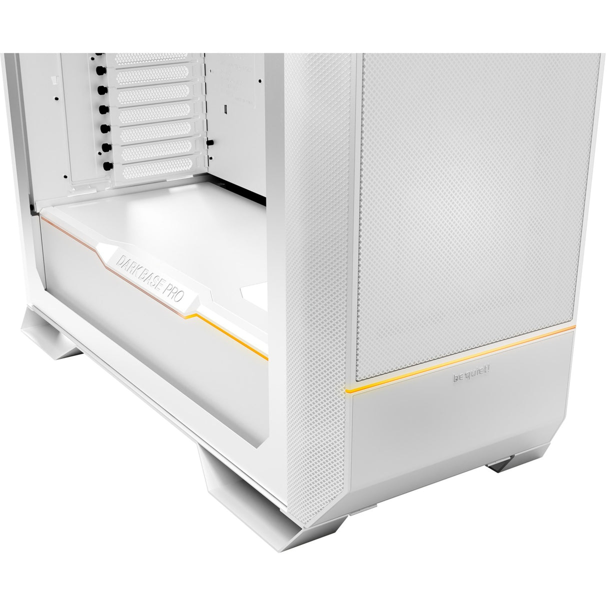 Soyez silencieux! boîtier grande tour dark base pro 901 (blanc | 4x USB-A | 1x USB-C | RVB | verre trempé)