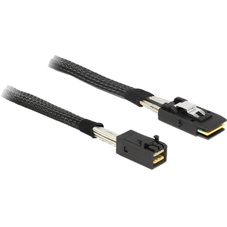Delock mini SAS HD SFF-8643 > mini SAS SFF-8087, câble 0,5 m (noir, 83388)