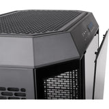 Thermaltake the tower 600 midi tower behuizing (zwart | 4x usb-a | 1x usb-c | tempered glass)