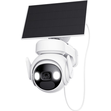 Imou cell pt met zonnepaneel beveiligingscamera (wit, 100% draadloos)