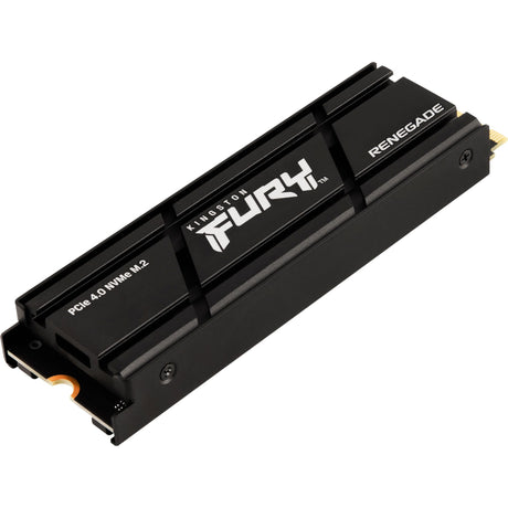 Kingston Fury Renegade avec dissipateur thermique 2 To SSD (noir, Sfyrdk 2000g, PCIe 4.0 NVMe, M.2 2280)