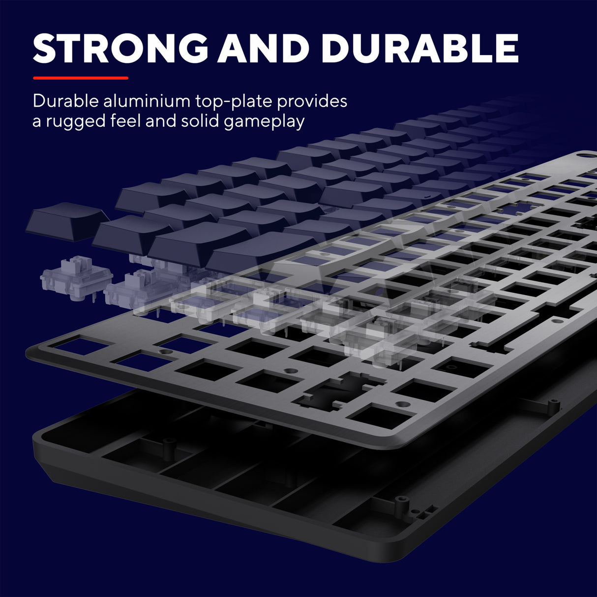 Trust GXT 866 Torix Clavier de jeu mécanique de haute qualité