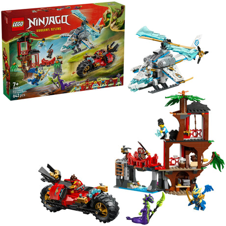 Lego ninjago 71857 véhicules ninja à la cabane dans les arbres