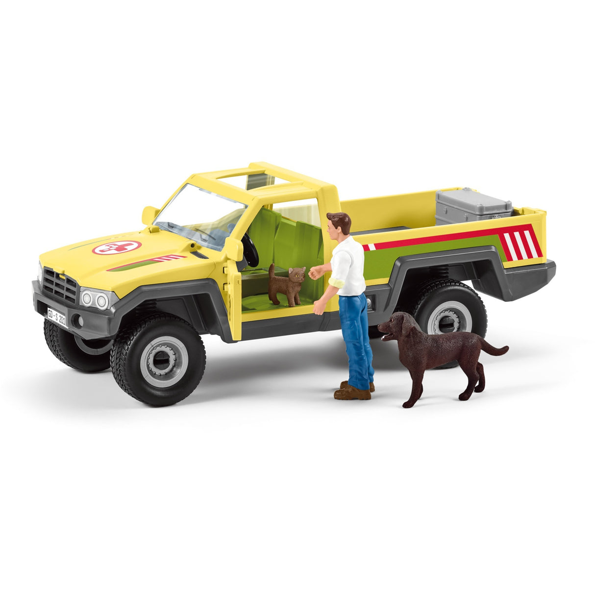 Visite vétérinaire de Schleich Farm World à la ferme