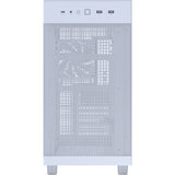 Asus prime ap303 - mesh panel midi tower behuizing (wit | 2x usb-a | 1x usb-c)