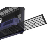 Thermaltake view 600 tg future dusk big tower behuizing (paars zwart | 2x usb-a | 1x usb-c | tempered glass)