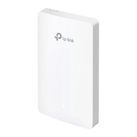 Tp-link omada eap615-wall ax1800 plaque murale wifi 6 point d'accès (blanc, poe)