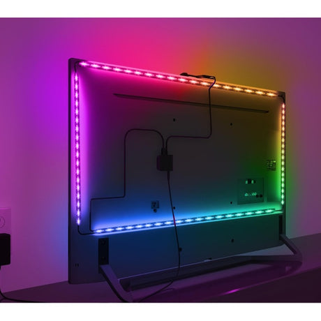 Govee H6199 DreamView T1 TV rétroéclairage éclairage d'ambiance (5 mètres, RGBIC, WiFi, Bluetooth, pour téléviseurs 75 - 85 pouces)
