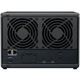 Synology diskstation ds1525+ nas (noir, 2x LAN, USB)