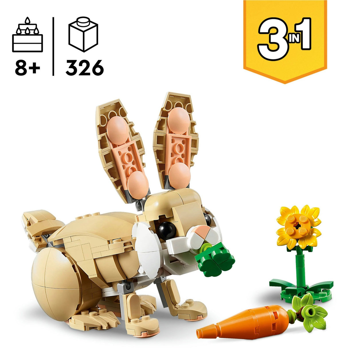 Lego Creator 31162 lapin doux