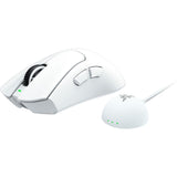 Souris de jeu Razer deathadder v4 pro (blanche, jusqu'à 45 000 dpi, 8 000 Hz)