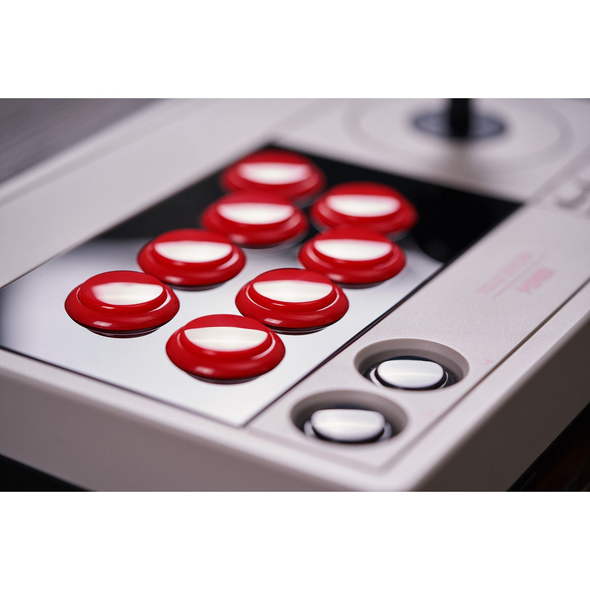Manette de jeu arcade stick 8bitdo (gris)