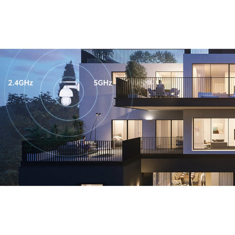 FOSCAM SD8P, 4K 8MP WiFi à double bande PTZ PTZ Sécurité