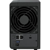 Synology diskstation ds225+ nas (noir, 1x LAN 1 Go, 1x LAN 2,5 Go, 2x USB 3.2 gen 1)