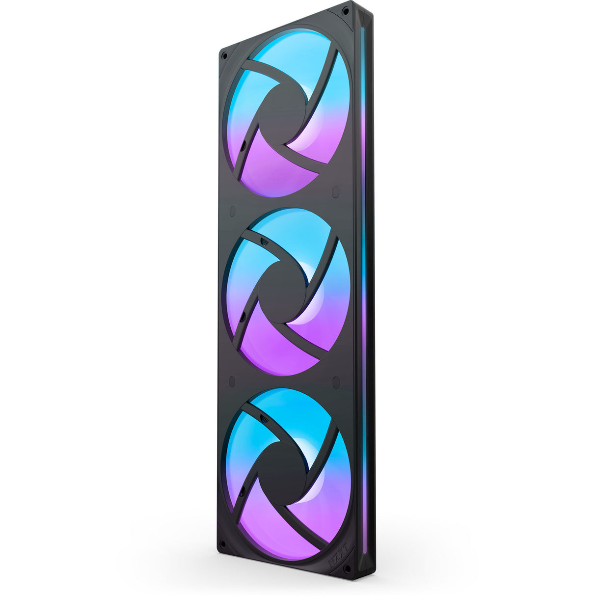 Nzxt f420 rgb core ventilateurs de boîtier (noir, 3 pièces, 420 x 140 x 26 mm)