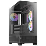 Boîtier tour midi Antec cx700 argb (noir | 1x USB-A | 1x USB-C | verre trempé)