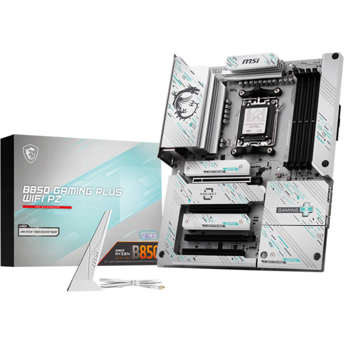 Carte mère MSI B850 Gaming Plus WiFi PZ Socket AM5 (RAID, LAN 5G, WiFi 7, Bluetooth 5.4, Son, ATX)