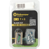 Robomow rk blade set lame de rechange (8 pièces)