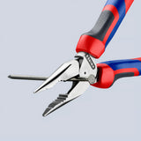 Knipex pince universelle pointue pince universelle (rouge bleu)