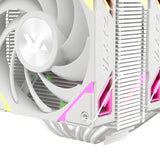 Refroidisseur de processeur Xyz PC Gear Thermax 6 Duo RGB (blanc, Arbb, Pwm)