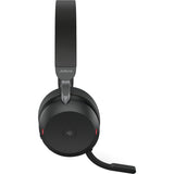 Casque supra-auriculaire Jabra move2 75 (noir, link380c, équipes Microsoft)