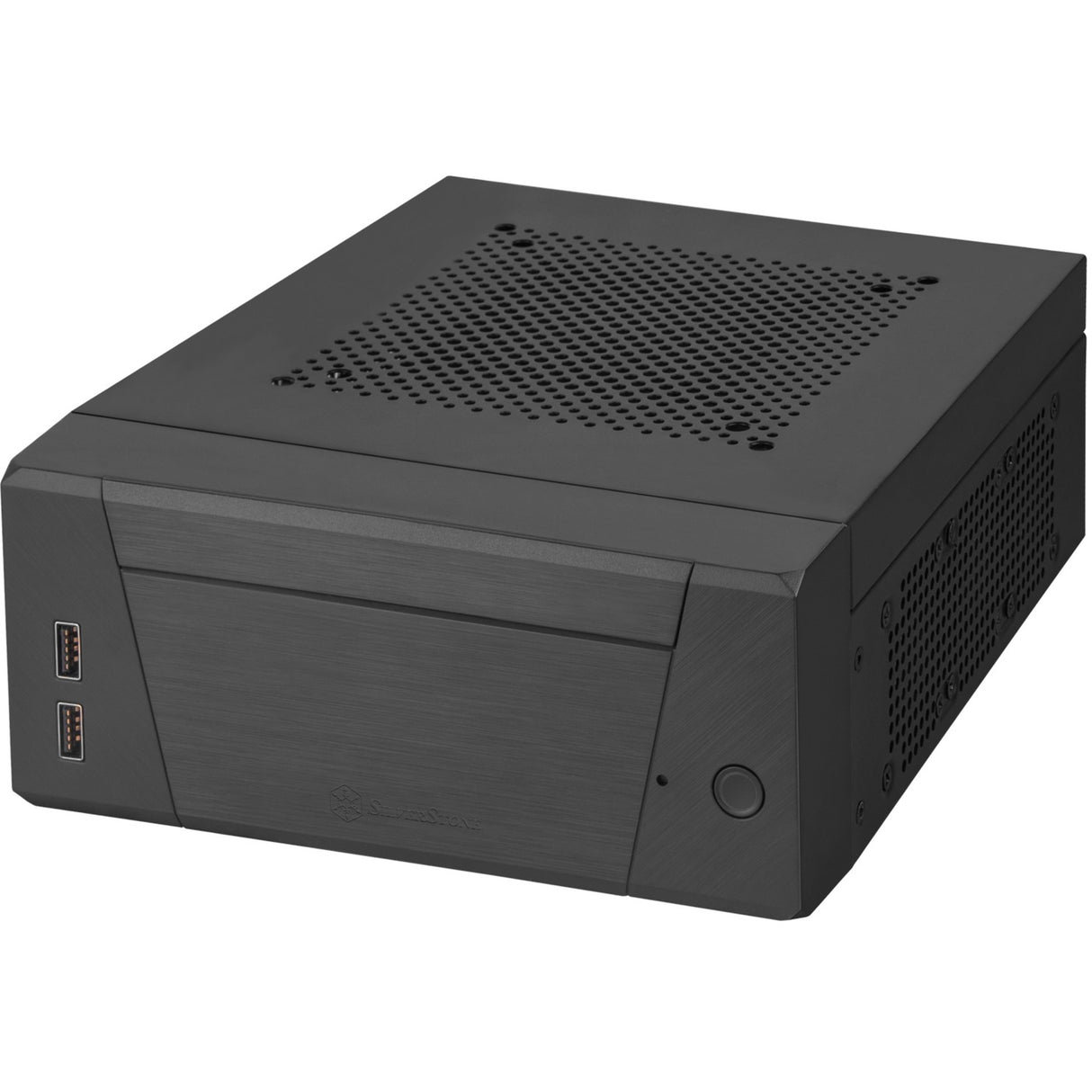 Boîtier htpc Silverstone sst-ml10b (noir | 2x usb-a)