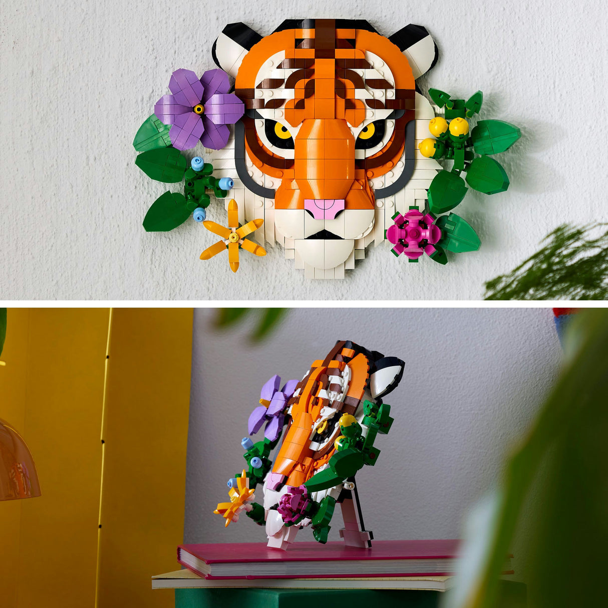 Lego art 31217 la collection de la faune du tigre